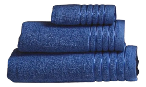 Toalla Para Manos Pullman Encanto Suave Concord Al Tacto Color Azul Rey