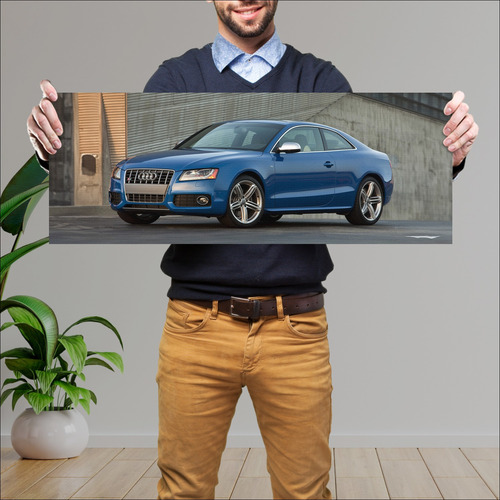 Cuadro 30x80cm Auto 2008 Audi S5 Coupe Us 87415 409