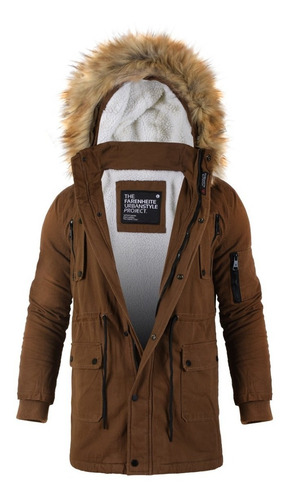 Imagen 2 de 5 de Parka Hombre Farenheite Importada Hidden