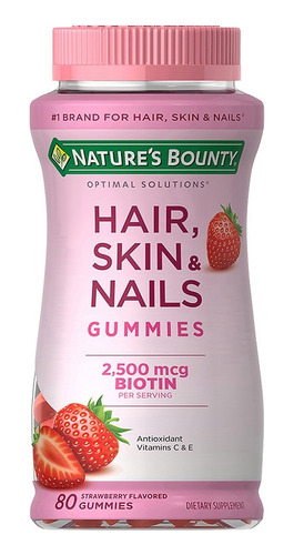 Nature's Bounty Hair, Skin & Nails Carbohidratos Pack2