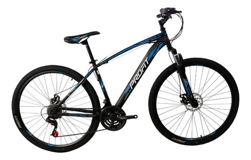 Bicicleta Aspen 8 Vel Rin 29 Talla M Negro/azul