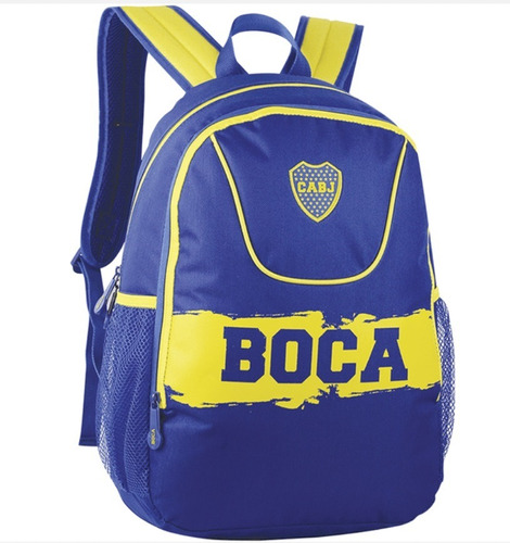 Mochila Escolar Futbol Club Boca Junior Lic. Oficial Premium