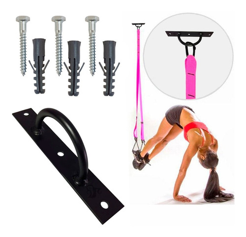 Imagem 3 de 7 de Fita Treino Suspenso Trx Crossfit Funcional Yoga C/suporte