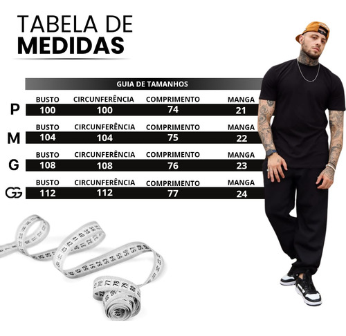 Camiseta Oversized Masculina Basica Lisa Algodão Streetwear