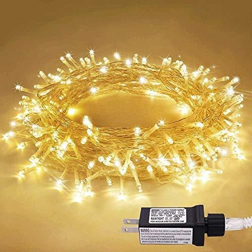 Jmexsuss 100led 49.2ft Luz Interior De Cadena Luces De Navid