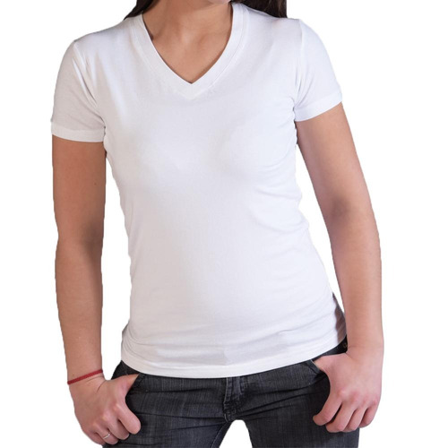 Camiseta Blanca Personalizada Full Color Publicidad Eventos 