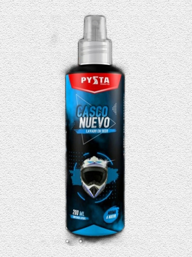 Limpiador De Casco 200ml Casco Nuevo Marca Pysta