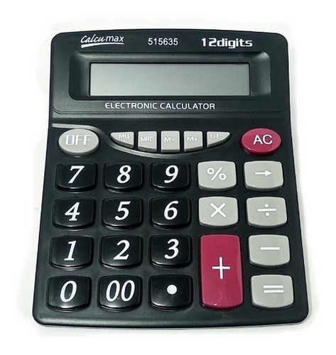 Calculadora Calcumax Mesa 12 Dig 515635