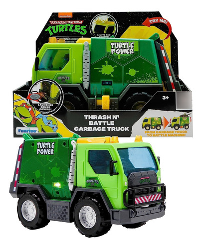 Teenage Mutant Ninja Turtles Thrash N' Battle Garbage Truck