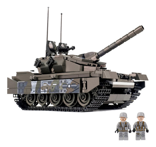 Minibuild Bloquear Soldados Y Tanques Leopard Militares