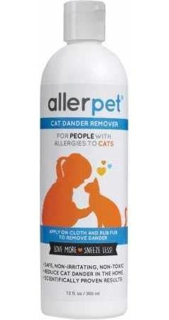 Allerpet Cat Dander Removedor Caspa Gatos 12 Oz