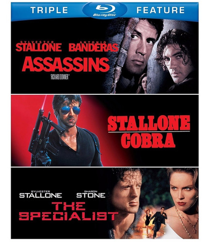 Blu Ray Assassins Cobra Specialist Stallone