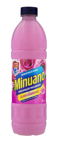 Desinfetante Perfumado Leitoso Floral 500ml Minuano