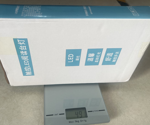 Lámpara De Mesa V Nuevo Reloj Electrónico Led Recargable