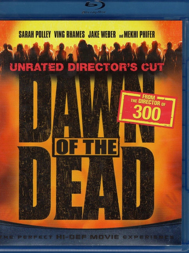 Dawn Of The Dead Amanecer Muertos Unrated Pelicula Blu-ray