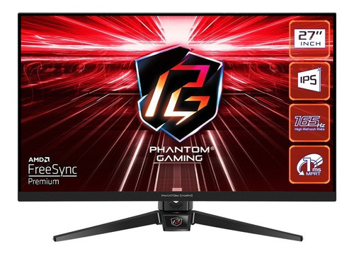 Monitor Asrock 27  Pg27ff1a Phantom Gaming, 165hz, 1ms, Fhd 