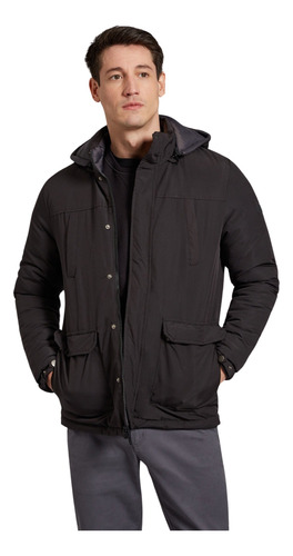 Campera Devré Reversible Negro Hombre 01d000118002