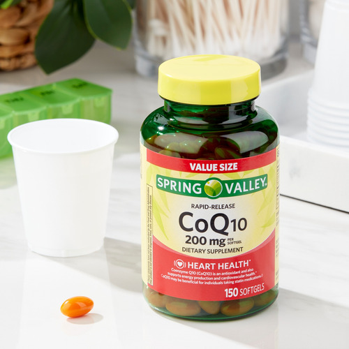 Coq10 Spring Valley 200mg 150 Softgels
