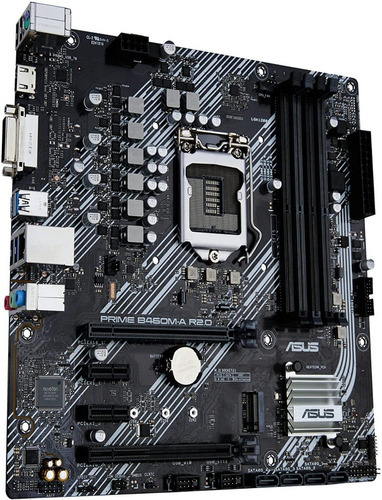 Tarjeta Madre Asus Prime B460m-a R2.0 Ddr4/usb 3.2 10/11 Gen Color Negro