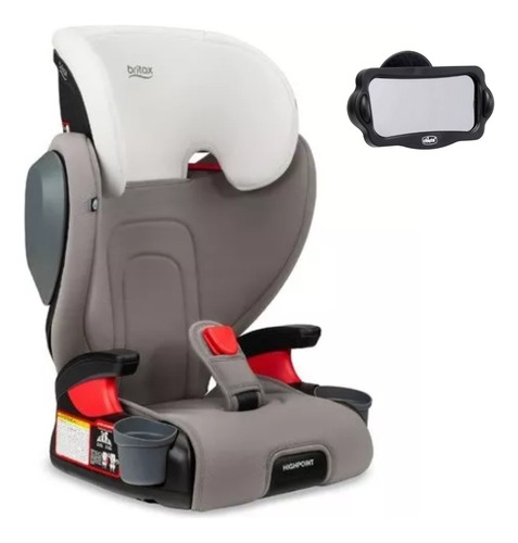 Butaca Booster Britax Highpoint Con Espejo Retrovisor Chicco