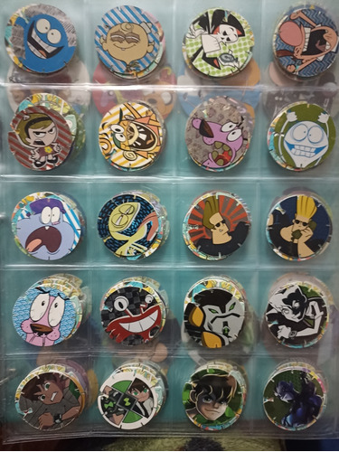 Colección Tazos Cartoon Network 180/180 