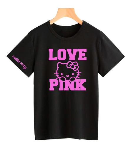 Love Pink Hello Kitty Algodon Adulto/niño Aesthetic