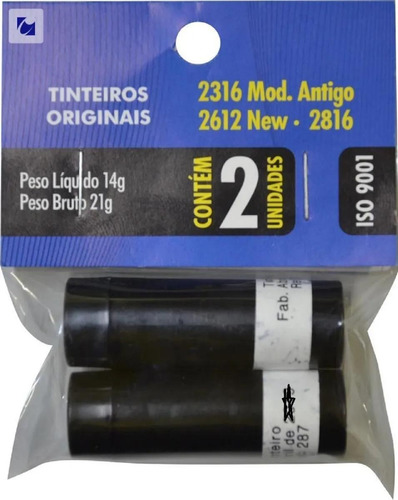 Kit 08 Un Tinteiro Original Fixxar P Etiq Mx 2612 2816 2316