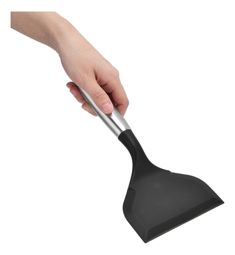 Pala Frita Para Panqueques, Espátulas De Boca Ancha, Acero I