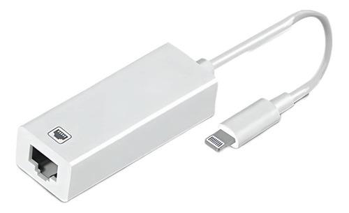 [certificado Mfi De Apple] Adaptador Lightning A Ethernet, C