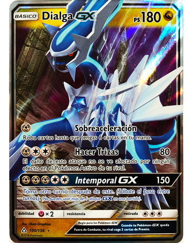 Dialga Gx 100/156 - Ultra Prism Pokemon Tcg