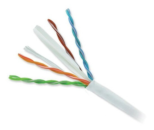 Cable Utp Cat6 100% Para Interiores Internet Redes Por Metro