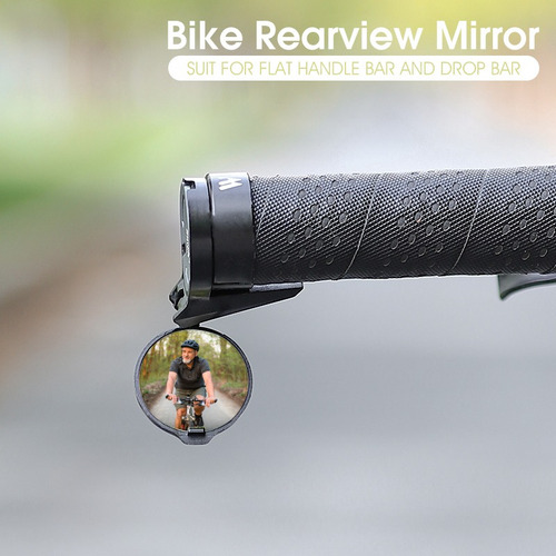 Espejo Retrovisor Para Bicicleta Con Rotación De 360°, 1 Uni