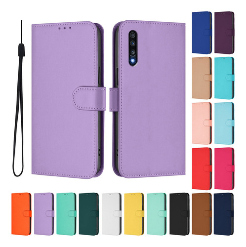 N Funda Tipo Cartera For Samsung Galaxy A40 A30 A20