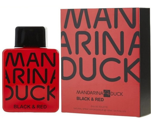 Perfume Mandarina Duck Black & Red Man Edt X100ml Masaromas Volumen de la unidad 100 mL