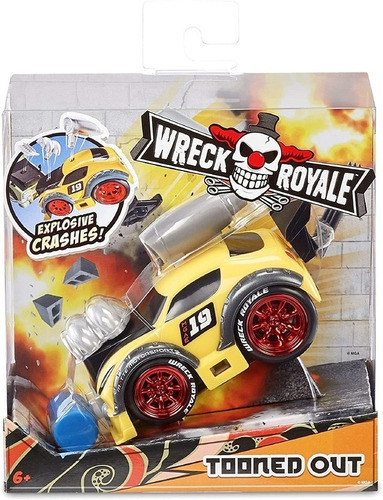 Auto Wreck Royale Choca Y Desarma Wabro 562856 Personaje Tooned Out