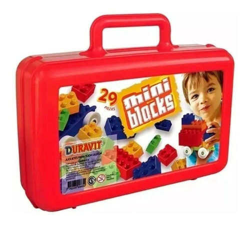 Valija Bloques Mini Blocks 29 Piezas Duravit 3+ Premium