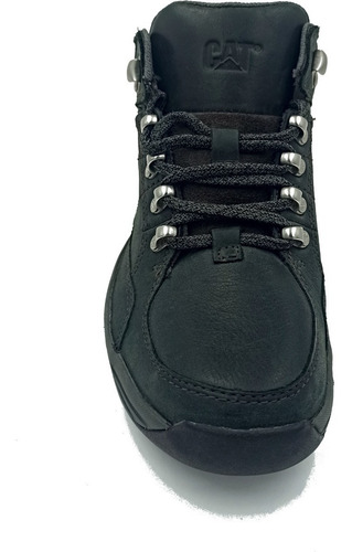 Imagen 3 de 5 de Zapato Caterpillar Syntax Mid Blackout Color Negro Hombre