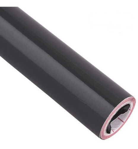 Rollo Papel Contac 20 Mts Adhesivo Negro