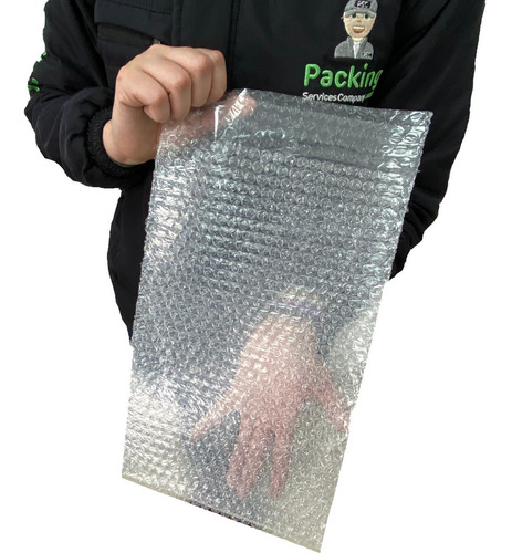 Imagen 5 de 8 de 500 Bolsas En Plástico Burbuja Tamaño Carta Con Solapa