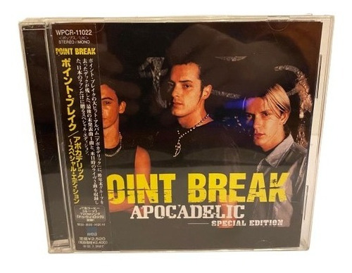 Point Break  Apocadelic  Cd Jap Obi Usado