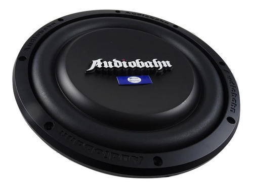 Subwoofer Slim 12 Audiobahn Amw120h Doble Bobina 900 Watts Color Negro