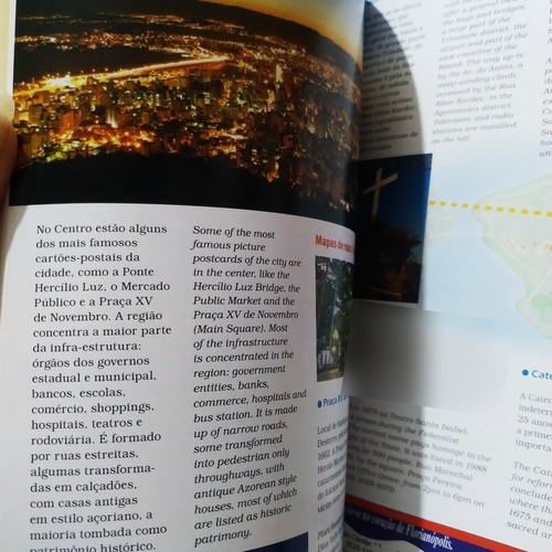 Livro Florianópolis , Tourist Tips / Road Maps - 13 A