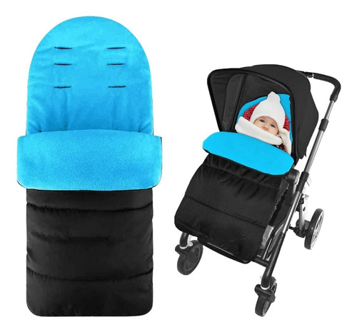 Saco Para Coches De Bebé Impermeable Con Forro Polar