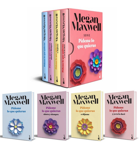 Saga Pideme Lo Que Quieras [ Estuche ] Megan Maxwell