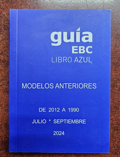 Consulta El Valor De Tu Auto Modelos Anteriores Libro Azul (Usado)