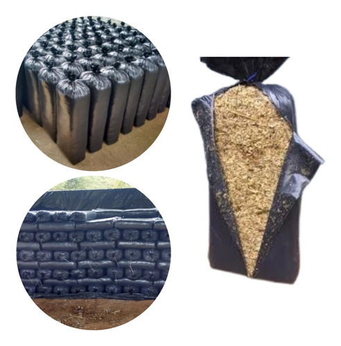 Paquete de silos para bolsas de ensilado con 100 unidades y 100 abrazaderas