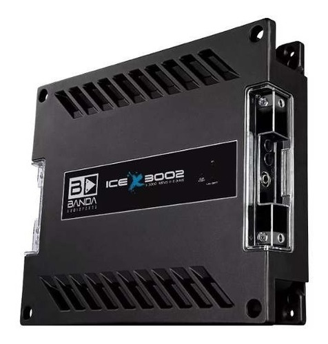 Amplificador Potencia Banda Ice X 3002 Novo 3000 Wrms 2 Ohms