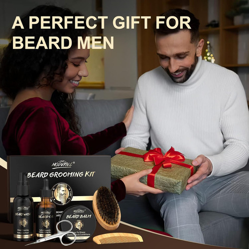 Kit De Crecimiento De Barba Pop Modern.c, Kit De Cuidado De