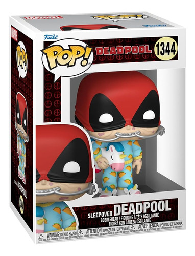 Funko Pop 1344 Dead Pool Sleepover