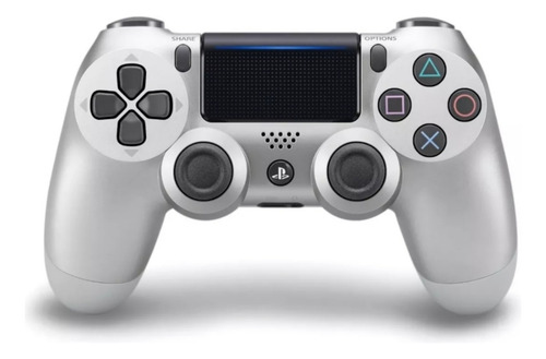 Joystick Inalámbrico Para Play 4 Control Dualshock Ps4 Plateado